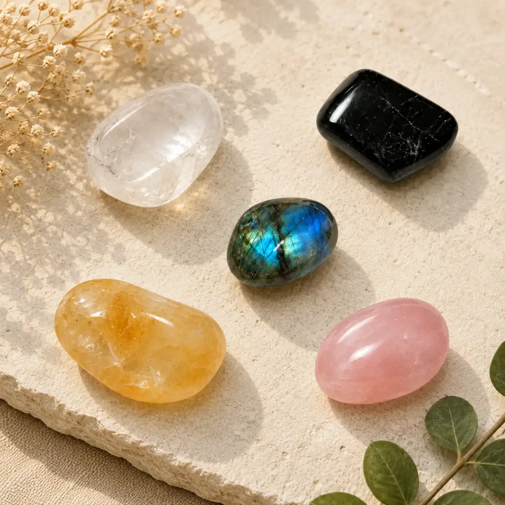 5 Most Important Crystals Set – Healing Stone Collection