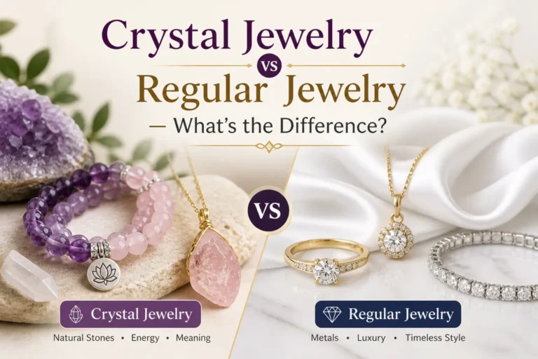 Crystal Jewelry vs Regular Jewelry – What’s the Difference