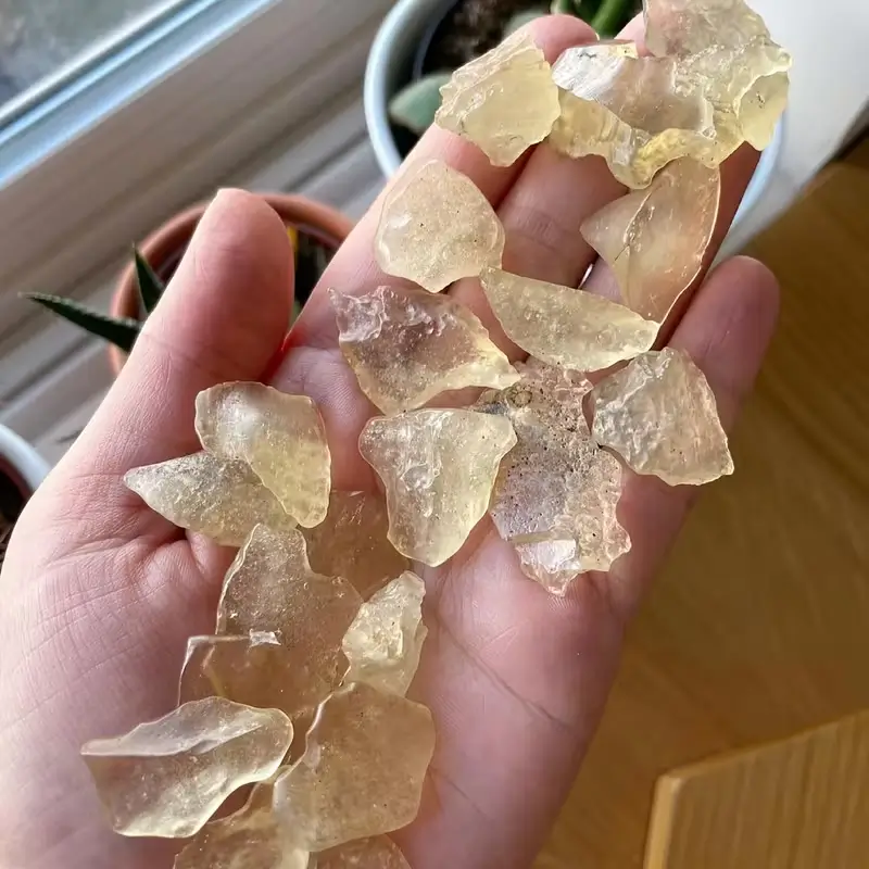 Libyan-Desert-Glass-Raw-Stone-Pendant-LEMRA