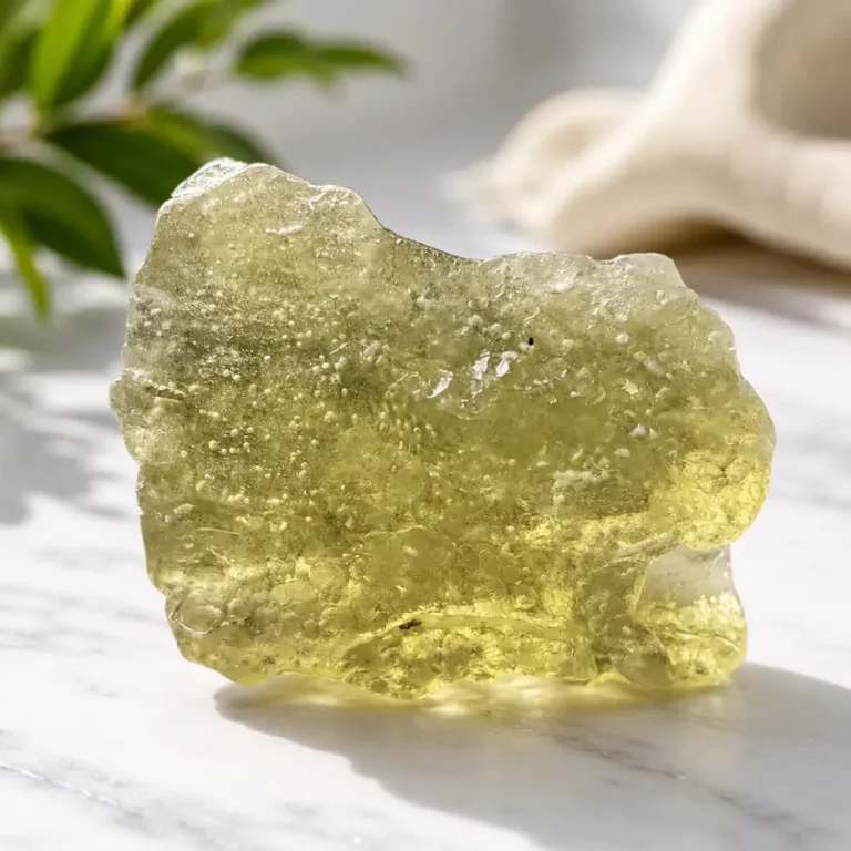 Libyan-Desert-Glass-Raw-Stone-Pendant-LEMRA