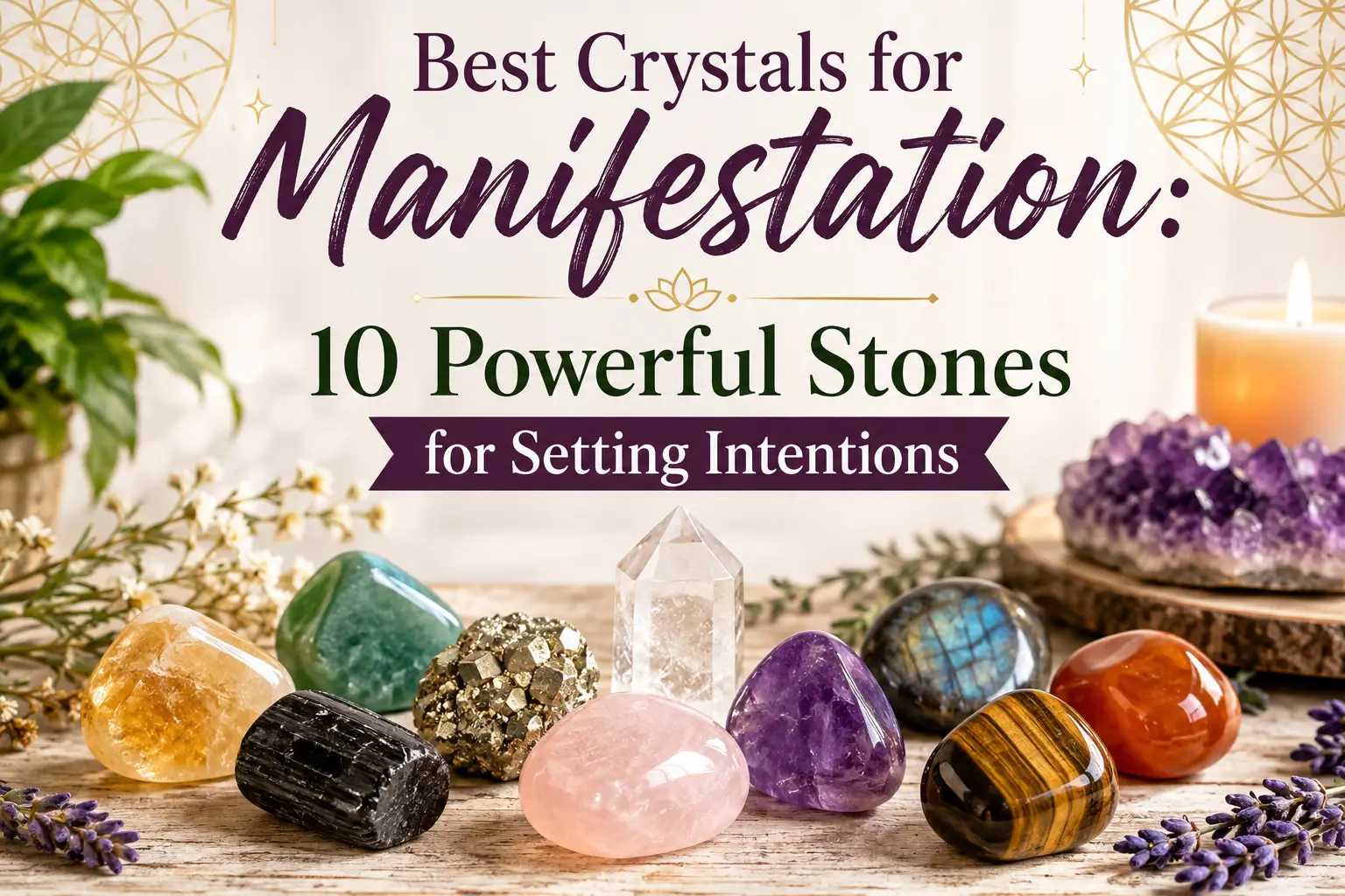 Best Crystals for Manifestation 10 Powerful Stones for Setting Intentions