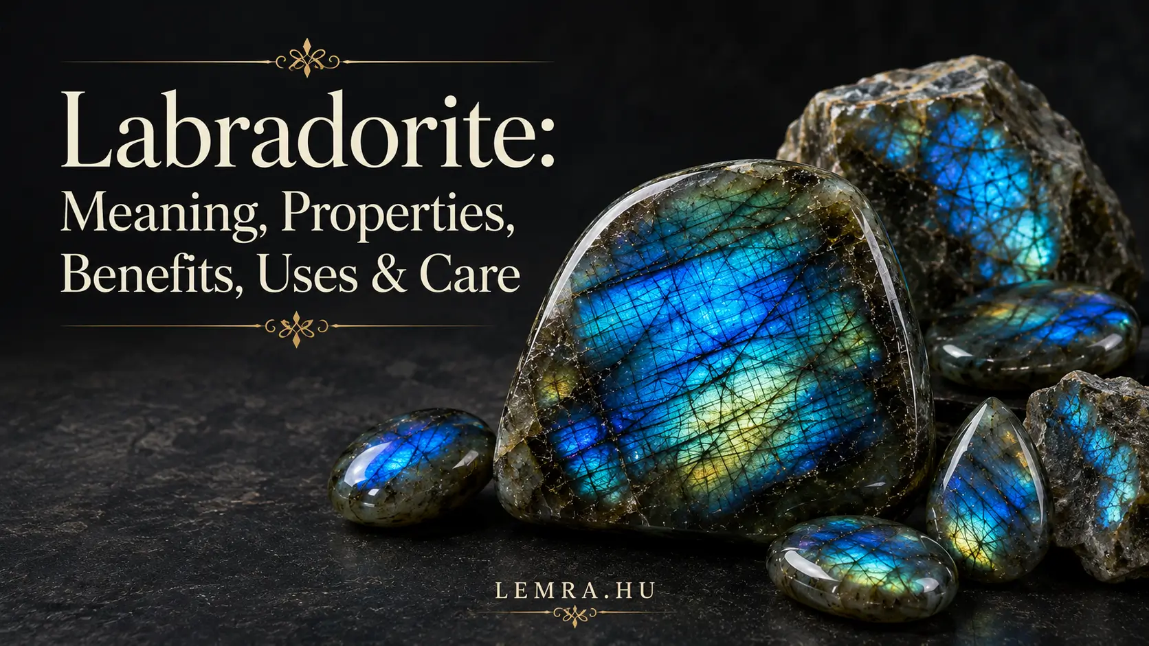 Labradorite Gemstone Meaning, Properties, Benefits, Uses & Care